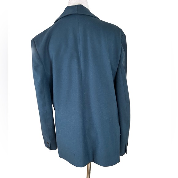 Women’s Vintage Pendleton 100% Virgin Wool Shawl Tuxedo Collar Blazer Size L-XL - Picture 6 of 12